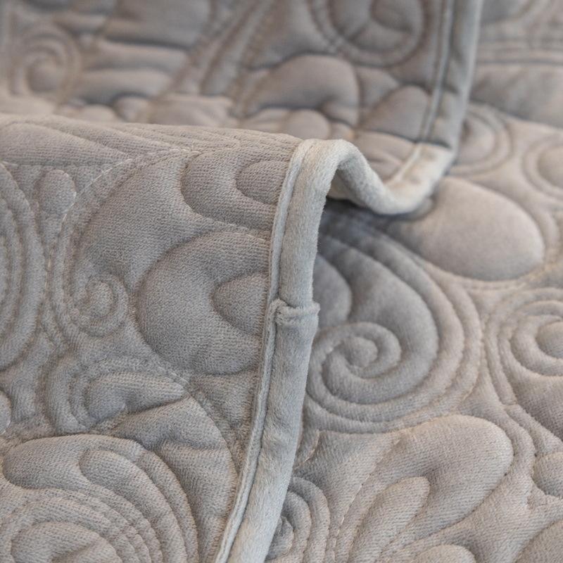 Cream Wind Sofa Cushion, Universal In All Seasons, Non-Slip Seat Cushion, French Retro Plush Sofa Cover, Cover Towel, Winter Cloth