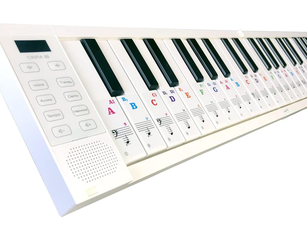 ORIPIA Вокалоид Хит-парад ORIPIA Наклейки для фортепиано TAHORNG Тахорн Складное электронное пианино ORIPIA НАКЛЕЙКИ ДЛЯ ФОРТЕПИАНО Название ноты Кана Легкое соло для фортепиано Шинко