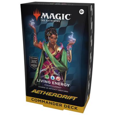 The Gathering Aether Run Commander Deck English MTG Коллекционная карта Wizards of the Coast DFT D41330000 Magic (Живая Энергия)