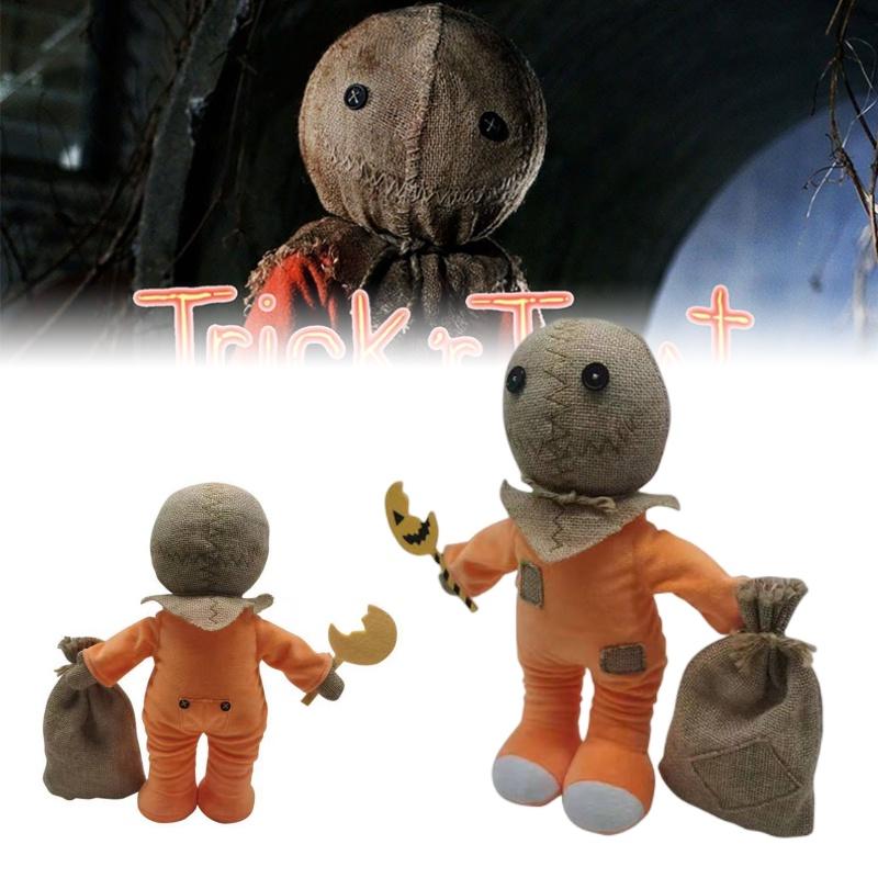 Плюшевая игрушка Сэм Trick Treat Человек-тыква на Хэллоуин Кукла из фильма