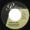 7-дюймовая пластинка PETER HUNNIGALE  JOHN MCLEAN  Game Of Love PT1004 Peckings Record 2004 Великобритания Регги Ска Даб Б/у