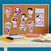 8Sheets/Set KPop Demon Hunters. Make A Face Series 01 Kids Funny Puzzle Stickers DIY Fashion Waterproof Doodle Decals Stickers