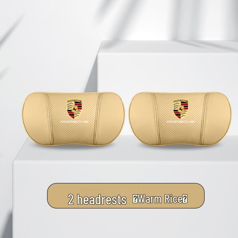 Аксессуары Порше: Подголовники, Поясничные опоры и Предметы интерьера для Cayenne, Macan, Panamera и 718.