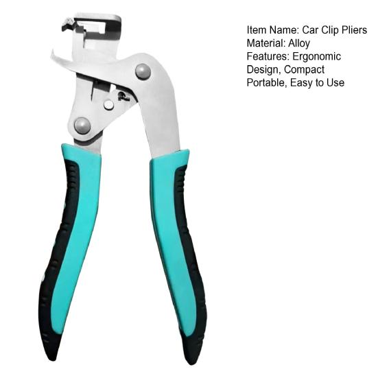Car Clip Pliers Non-Slip Handle Efficient Disassembly Tools Ergonomic Design Fastener Removal Multi-Functional Automotive