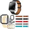 Замена кожаного ремешка для часов Fitbit Blaze с металлическим креплением, совместимая с Fitbit Fire Watch