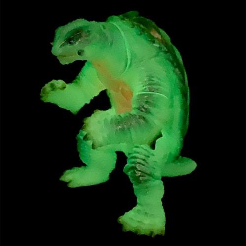 Character Content Production (Ccp) Medium-Size Series Gamera [6th Edition] Gamera (1996) Luminous Green Ver. Approximately 130mm PVC Pre-painted Figur