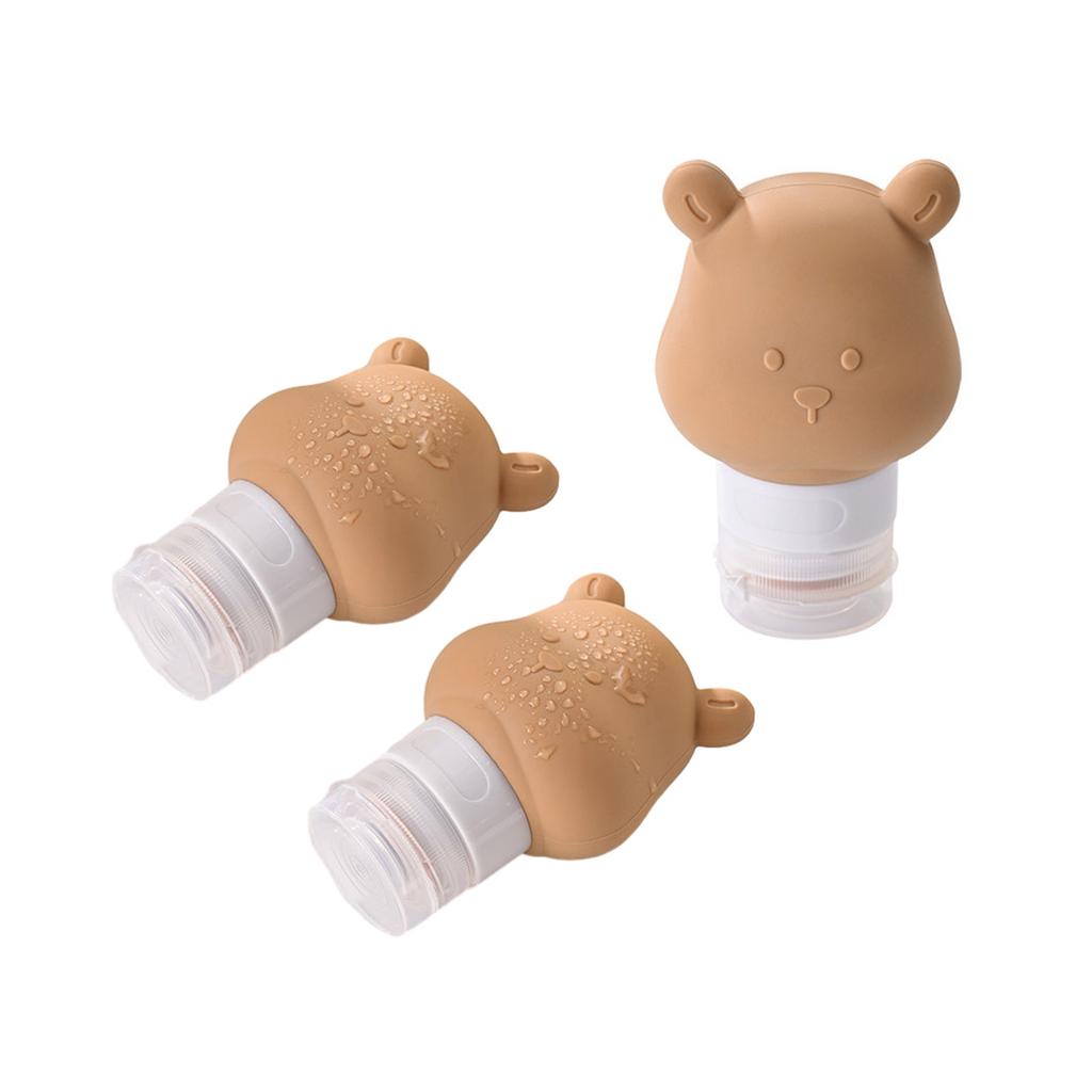 Герметичные дорожные бутылки, силиконовые, сжимаемые, многоразовые, для шампуня, туалетных принадлежностей, косметические контейнеры, переносные контейнеры для жидкостей