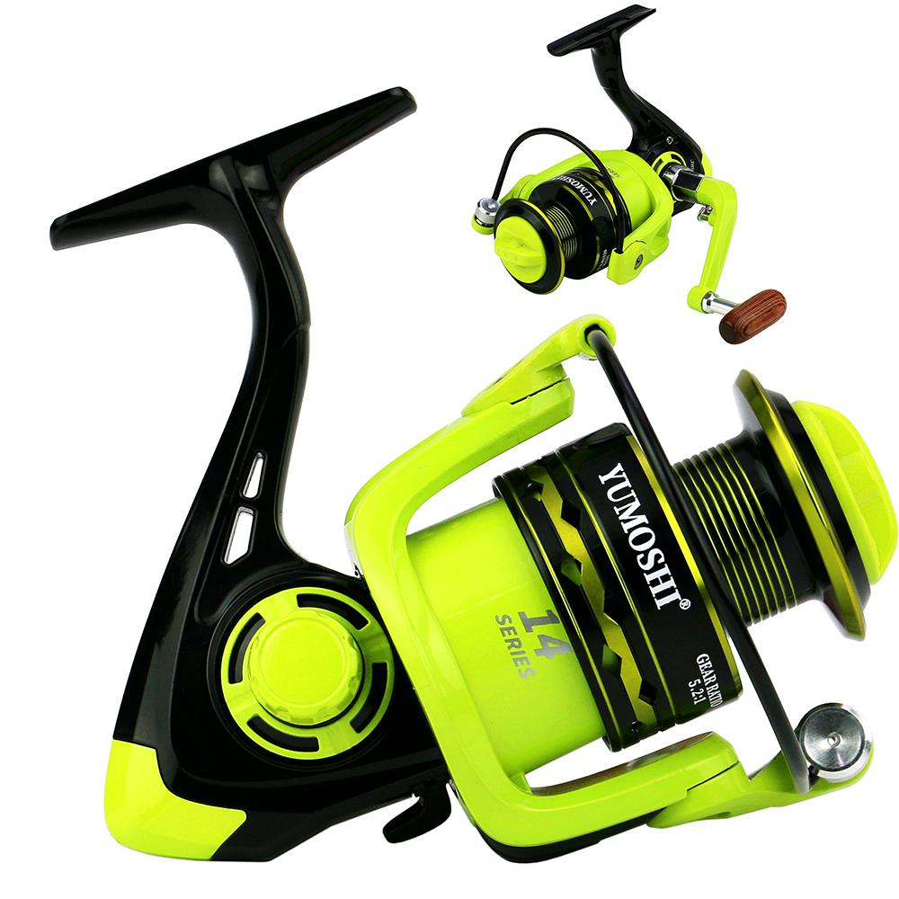 Fishing Reel 2000 3000 4000 5000 6000 7000 High Speed 5.2:1 Spinning Reel All Metal Spool Carp Fishing Reel Sea Tackle