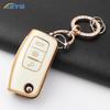 Чехол-брелок для ключа автомобиля для Ford Focus 2 MK2 Fiesta Mondeo Galaxy Ecosport Kuga Escape Falcon B-Max C-Max Аксессуары