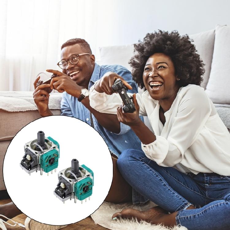 1 Pair Joystick 3D Thumb Stick Gaming Accessory Joysticks / Analog Caps Game Controller Repair Part for Game Controller