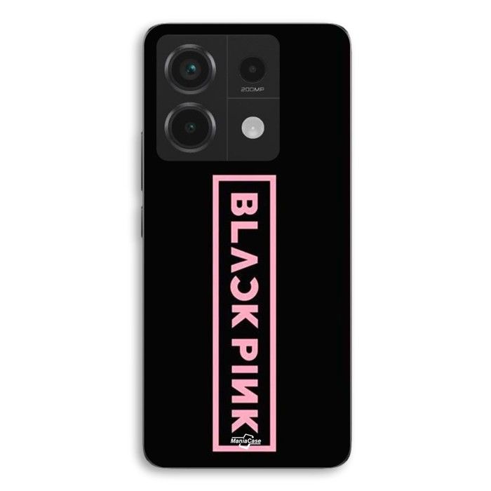 Coque de téléphone - MANIACASE - Xiaomi Redmi Note 13 Pro 5G - Silicone TPU - Noir - Blackpink VIP Tickets