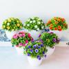 Outdoor Pot Plant Indoor Decor Garden Lifelike Desk Table Potted Pot Plant