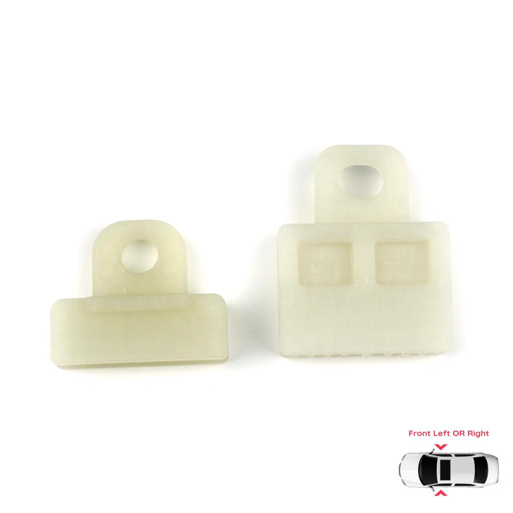 BWR5019+BWR5023 Window Glass Holder Slider Sash Clips for Toyota Corolla Prius Cruiser Hilux Matrix Pontiac Vibe Lexus RX