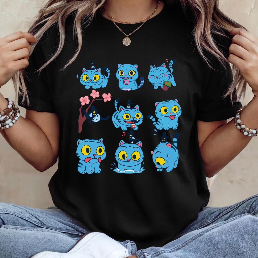 Рубашка K-pop Охотники на демонов Huntrix Рубашка K-pop Huntrix Мерч Рубашка Музыкальная Рубашка Тигр Милая Глуповатая Футболка Мерч K-pop группы для фаната