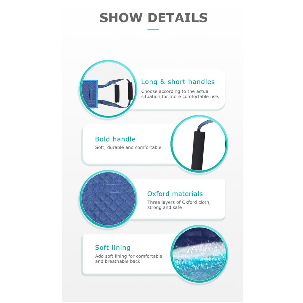 Comfort Slings Sitting Assist Slings Caregiver Lifting Bed Transfer Elderly Safety Slings