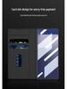 Бизнес-стиль Samsung Z Fold7 Armor чехол-книжка со слотом для ручки, держателем для карт и защитной пленкой для экрана.