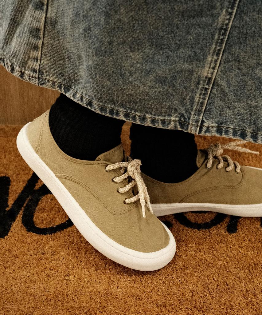 Victoria Shoes Olmo Хлопковые кроссовки для босоногой ходьбы (1186105-Лавр)