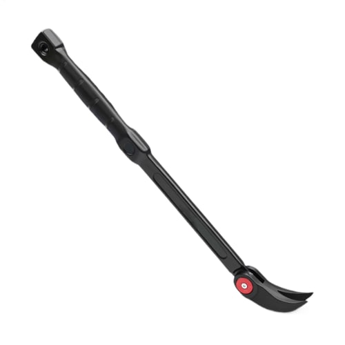 Index Pry Bar - Heavy-Duty Index Pry Bar Tool, Nail Puller Bar | Heavy-Duty Nail Puller Tire Removal Prybar with Ergonomic Handle for Home Remodeling