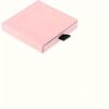 1pc Elegant Fabric-Lined Jewelry Gift Box with Drawer, Rectangular Cardboard Display Case for Necklace, Bracelet, Earrings - No Power Needed