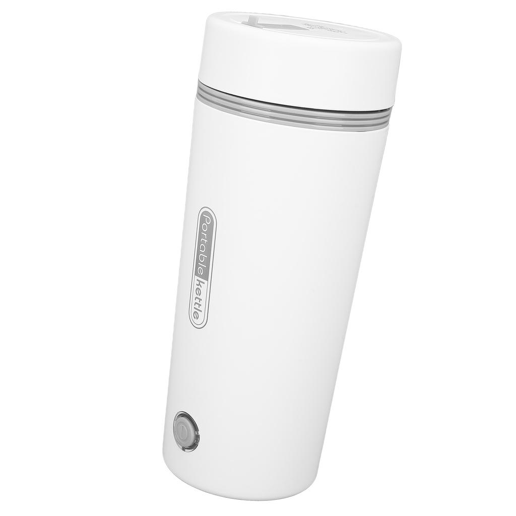 Портативный электрический чайник из нержавеющей стали для молока, кофе, чая, кипятильник 350 мл для путешествий в машине, вилка ЕС