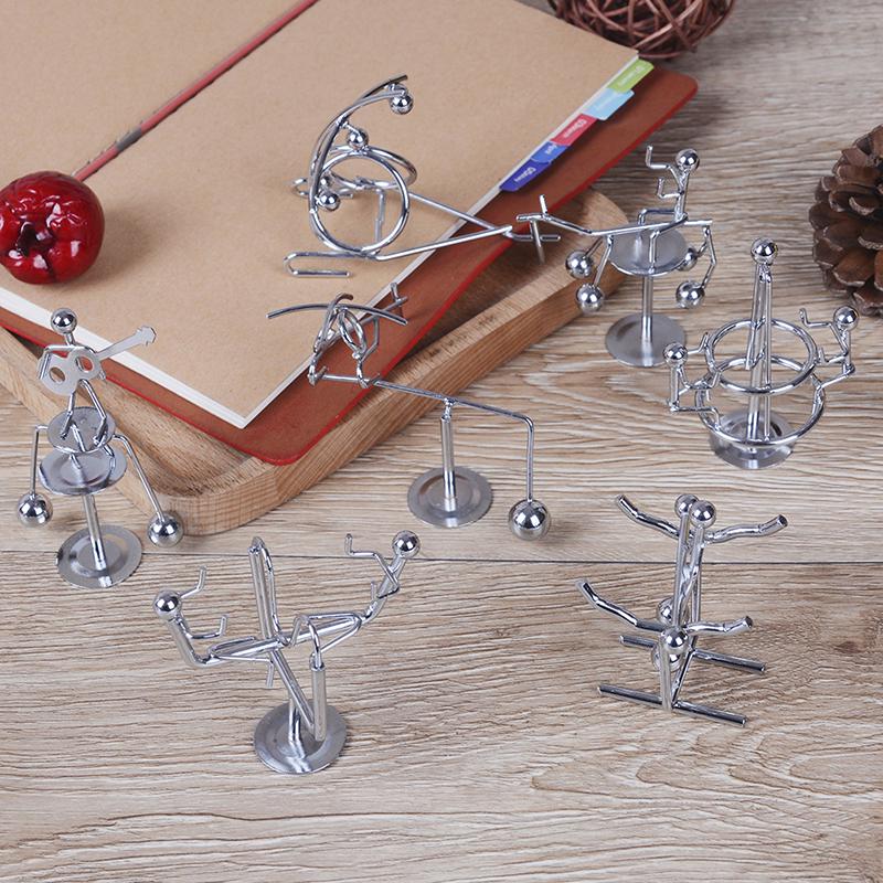 Mini Newton'S Cradle Balance Balls Physics Classic Science Fun Desk Toys Office