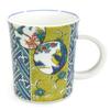 Waza No Kura Stylish Kutani Ware Mug with Yoshidaya Marumon Pattern, Ceramic, Luxury Brand, Made In Japan