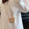 Elegant Rhinestone Evening Bag Gold/Silver Mini Lipstick Bag Retro Banquet Chain Bag Girls