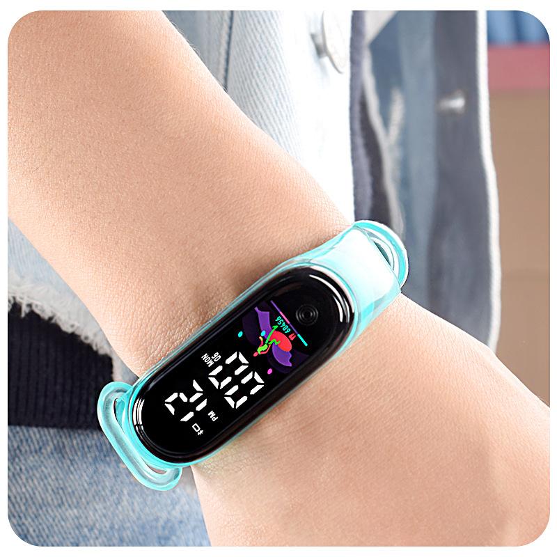 Новые женские часы PU водонепроницаемые наручные часы электронные цифровые Montre Montre Femme уличные светодиодные прозрачные женские мужские часы простые спортивные