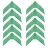 10PCS Plastic Small Green Anti Skid Design Dove Rest Stand Pigeon Perches Roost Frame Bird Supplies