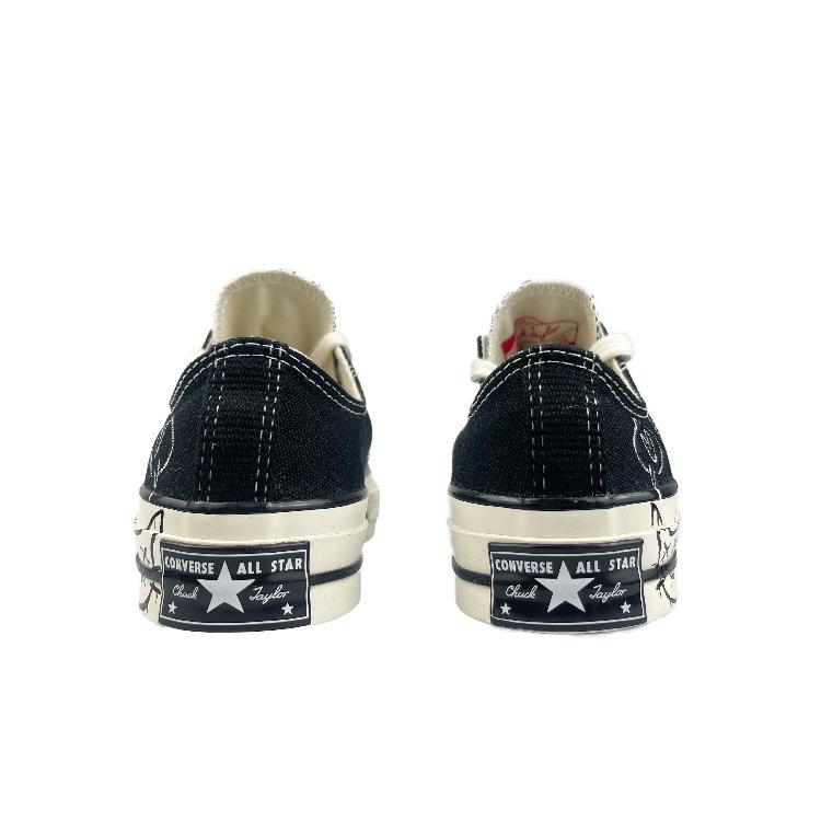 Converse 1970-е All Star Нескользящие Износостойкие Нескользящие Износостойкие Низкие Кеды Унисекс 162058C(Команда76-)