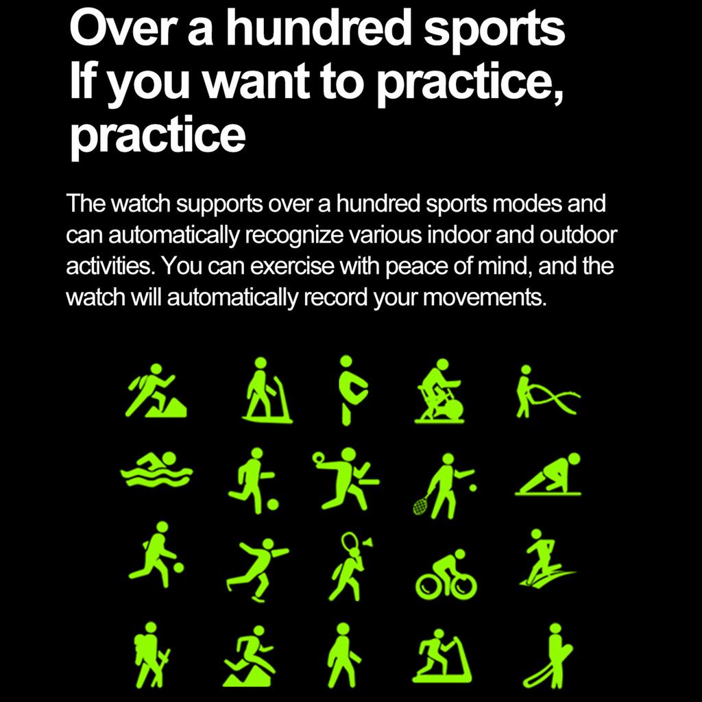 HK80 Smart Watch AMOLED Curved Screen Bluetooth-compatible Call Health Monitor NFC Waterproof Fitness Tracker Watch