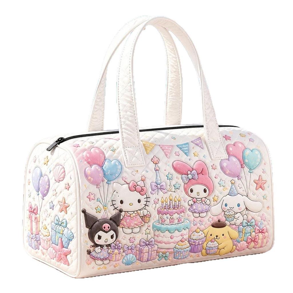 Многофункциональная дорожная сумка для фитнеса 3D Kuromi Hello Kitty