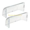 F26C Air Vent Deflectors Adjustable Heat & Vent Cover Heavy Duty Unbreakable Plastic with Magnet Secure Design 2pcs