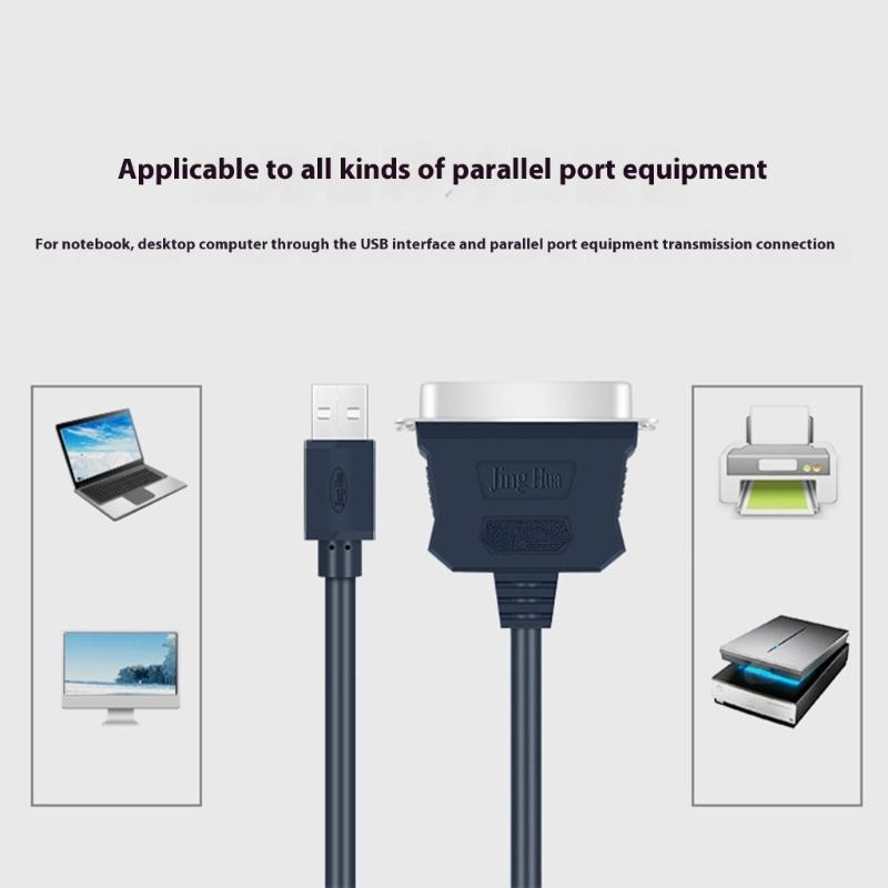 Кабель USB на параллельный принтер 36-контактный адаптер USB-порта Кабель для принтера Адаптер CN36 Pin Аксессуары