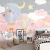 3D настенные обои мультфильм воздушный шар фреска детская спальня комната для девочек домашний декор фон обои