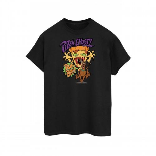 Scooby Doo Mens Pizza Ghost Cotton T-Shirt