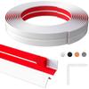 Peel and Stick Corner Moulding Trim Flexible Caulk Strip Floor Transition Strip  Countertop