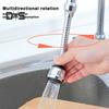2 шт., насадка для смесителя, двойной режим, универсальный гибкий на 360 градусов смеситель для раковины, насадка-распылитель, удлинитель, кухонные аксессуары