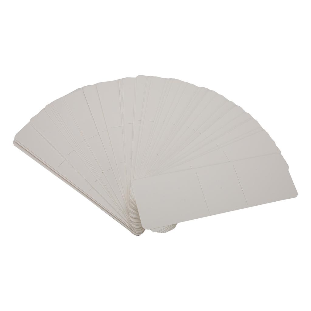 50 шт. крафт-бумага для закладок, сделай сам, ручная работа, 5,9x1,8 дюйма, держатель для закладок, ручки, чехлы для дисплея