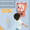 Children's Height Tester, Clapper Music, Assisted Long Height Bouncing Device, LED Screen Chinese and English Voice Counting Toy