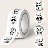 500Pcs 2.5cm Cute Animal Panda Label Stickers Roll for Envelope Encourage Praise Reward Student Work Stationery Seal Lable