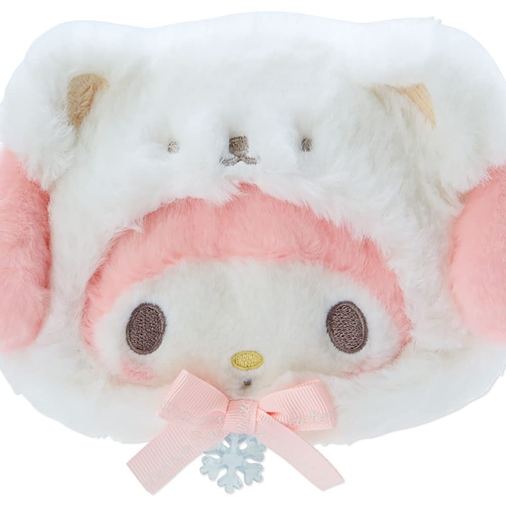 Sanrio Sanrio Pouch My Melody My Melody Fluffy Snow Design Series Character 15 x 6 x 11 cm 656054 SANRIO (SANRIO)