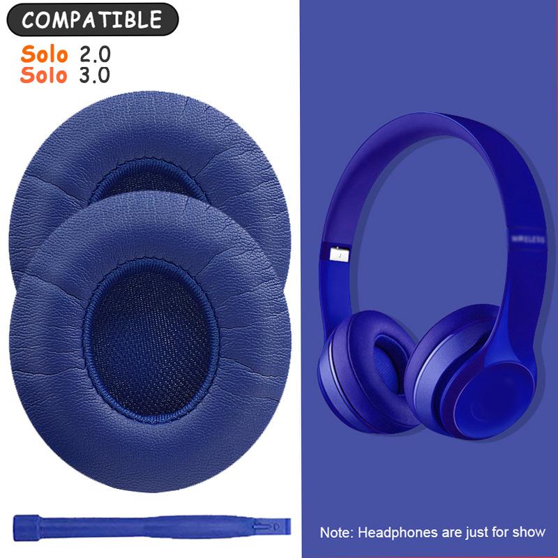 Амбушюры для Beats Solo 2 Solo2 Амбушюры для наушников Solo 3 Solo3 Амбушюры для наушников Запасные части для наушников Поролоновая прокладка для гарнитуры