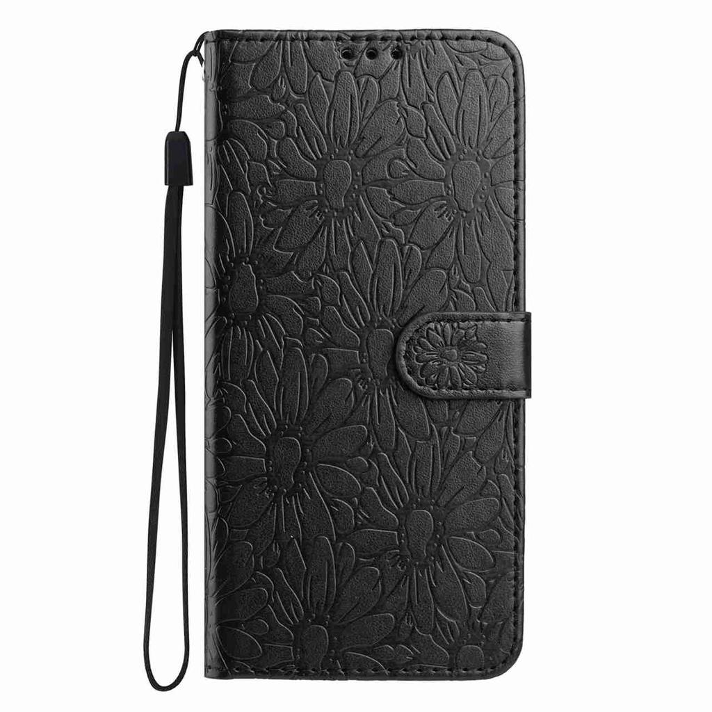 10-Color Daisy Embossed Flip Card Case for Google Pixel 6,Pixel 7,Pixel 8,Pixel 9,Pixel 10 Series...
