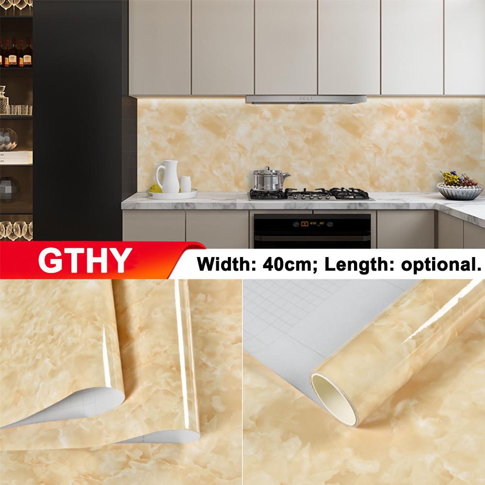 29 Styles Marble Wallpaper Home Decor Films PVC Waterproof Stickers Self-adhesive Doors Cabinet Modern Furnitures Wall Decoration