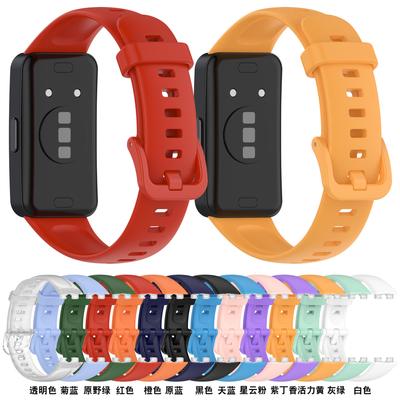 Ремешки для часов Huawei Band 8 NFC сменный запястье мягкий силиконовый спортивный браслет Bandje на Smart Band8 аксессуары для ремешков для часов