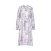 Juzhi Annacoco Resort Cloud Mist Print Chiffon Dress