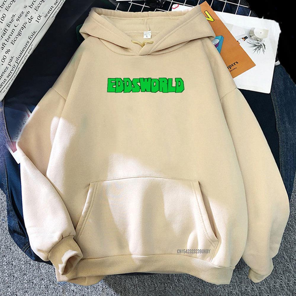 Eddworld толстовка с надписью Забавный мультфильм женская одежда с капюшоном Harajuku модные женские топы 11 цветов кофты осень