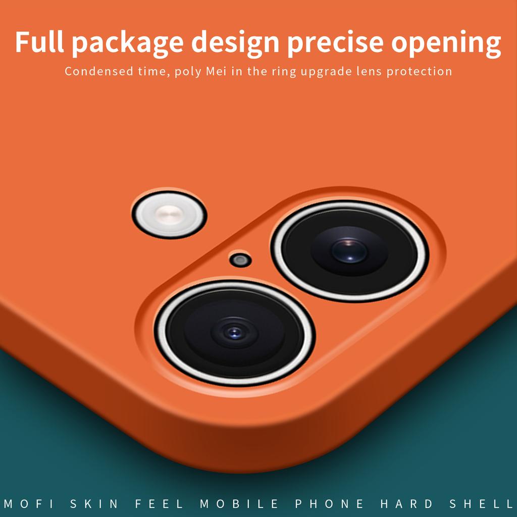 For iPhone 17 Phone Case MOFI JK Qin Series Skin-Touch Matte Anti-fingerprint Back Cover