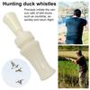 Outdoor Hunting Crow Call Whistle Portable Lightweight White Realistic Sound Turkey Locator